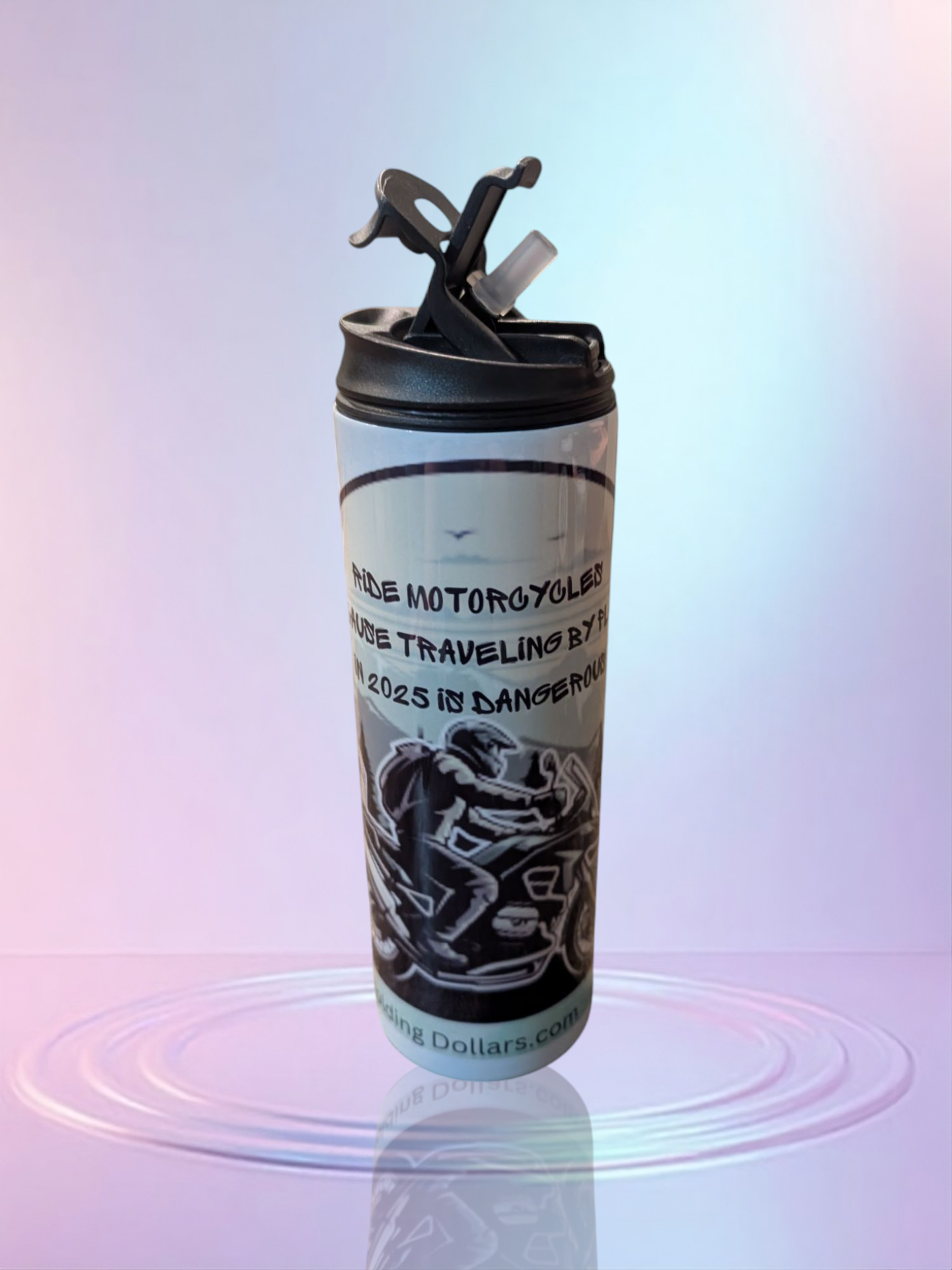 18 oz. Tumbler with design